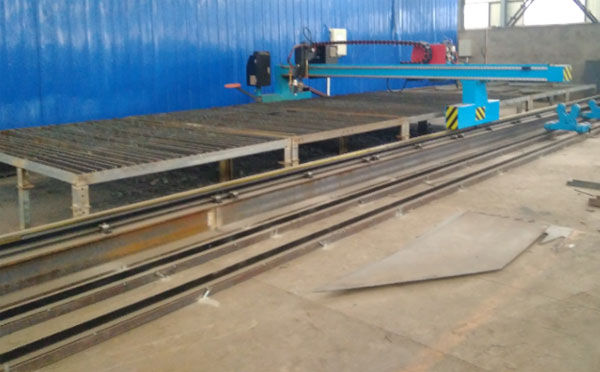 JY-HD4014龙门式数控火焰等离子板管切割机